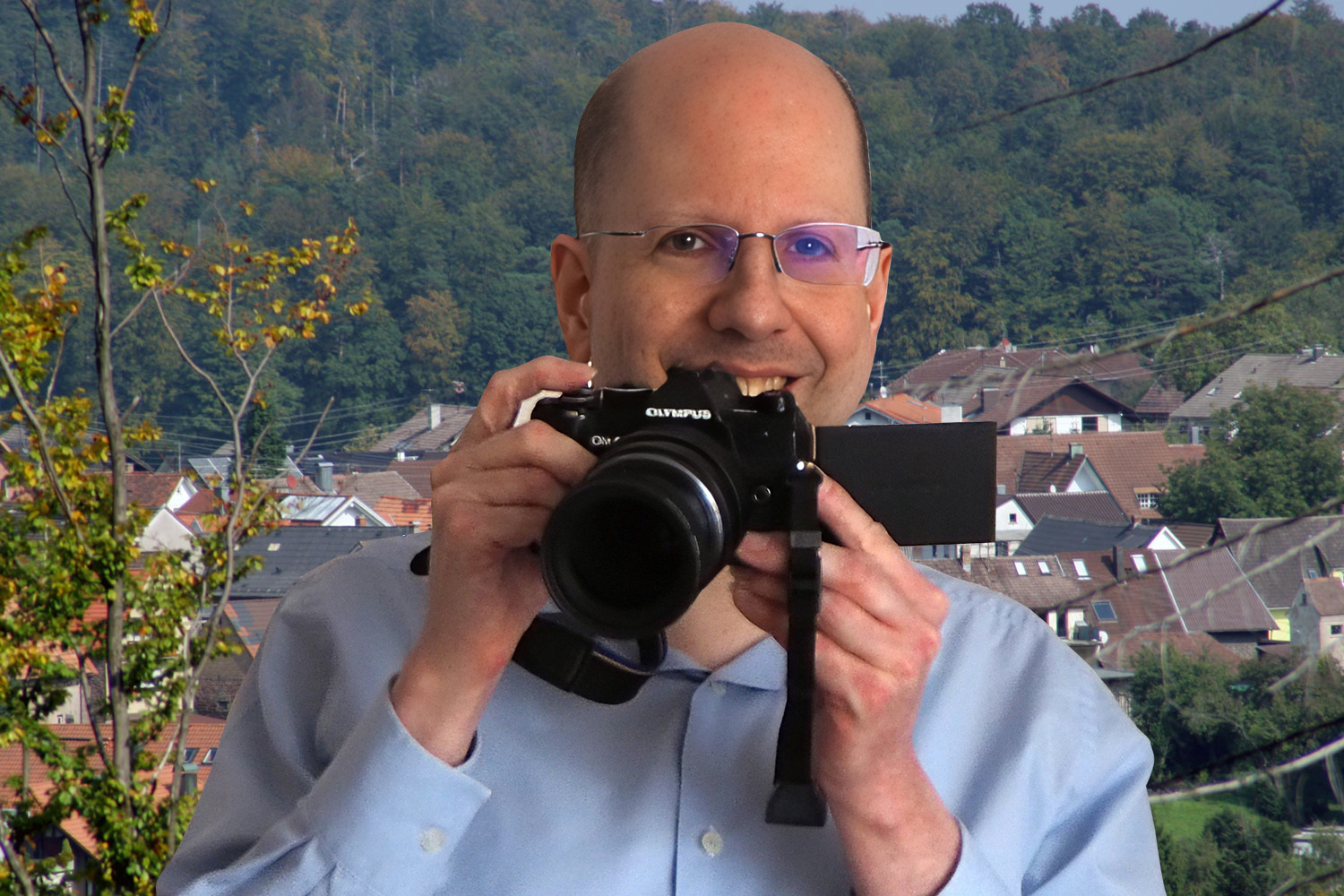 Beim Fotoshootingmit meiner Systemkamera(Foto + Bearbeitung:© Alexander Reichert)