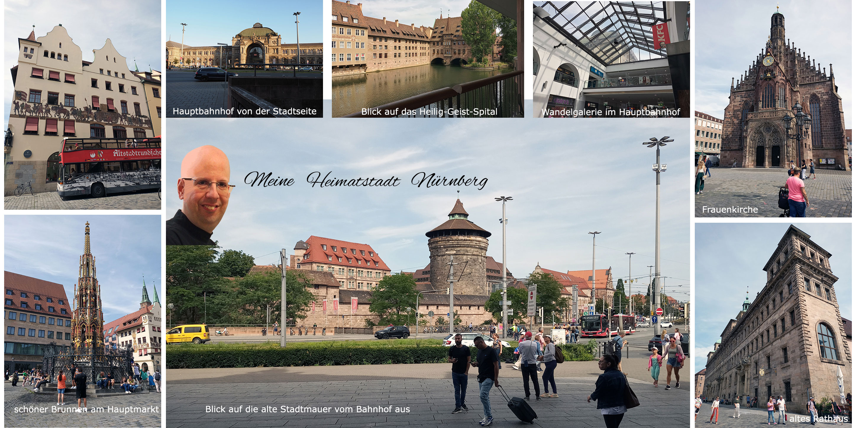 Postkarte aus Nürnberg